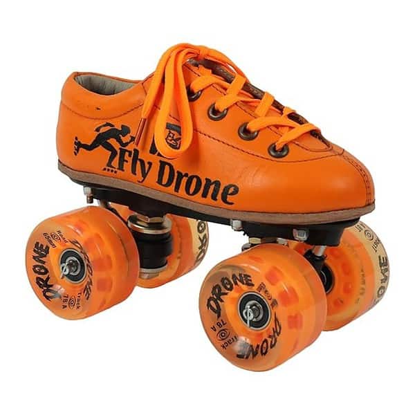 Fly Drone High Speed Quad Shoe Skates Outdoor Wheel For Professionals Orange 2 - LXINDIA.COM