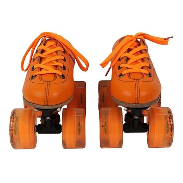 Fly Drone High Speed Quad Shoe Skates Outdoor Wheel For Professionals Orange - LXINDIA.COM