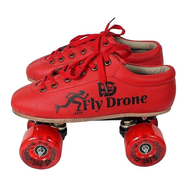 Fly Drone High Speed Quad Shoe Skates for Professionals Red 1 - LXINDIA.COM