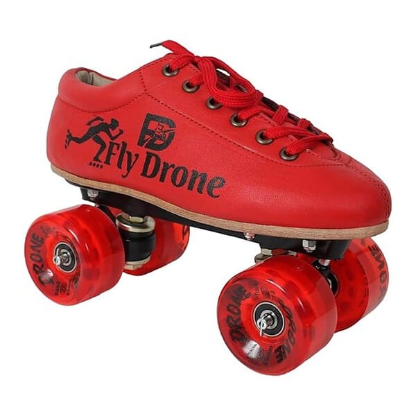 Fly Drone High Speed Quad Shoe Skates for Professionals Red 2 - LXINDIA.COM