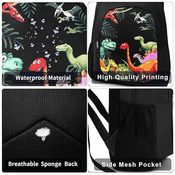 Frantic Printed 20 L School Backpack Bag 3 - LXINDIA.COM