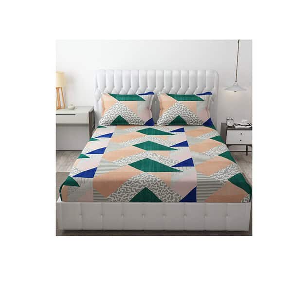 Fresh From Loom Hypo Allergenic Microfiber King Rotary Printed Bedsheet - LXINDIA.COM