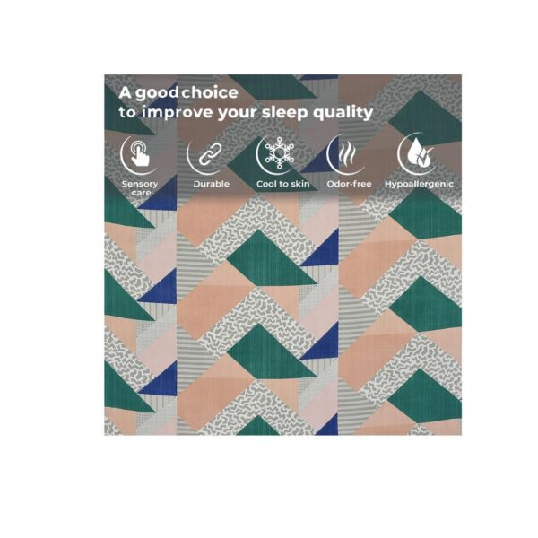 Fresh From Loom Hypo Allergenic Microfiber King Rotary Printed Bedsheet B - LXINDIA.COM