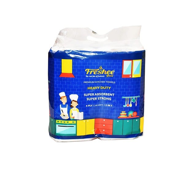 Freshee 4 Ply Kitchen Towels Kitchen Tissue Paper Rolls - LXINDIA.COM