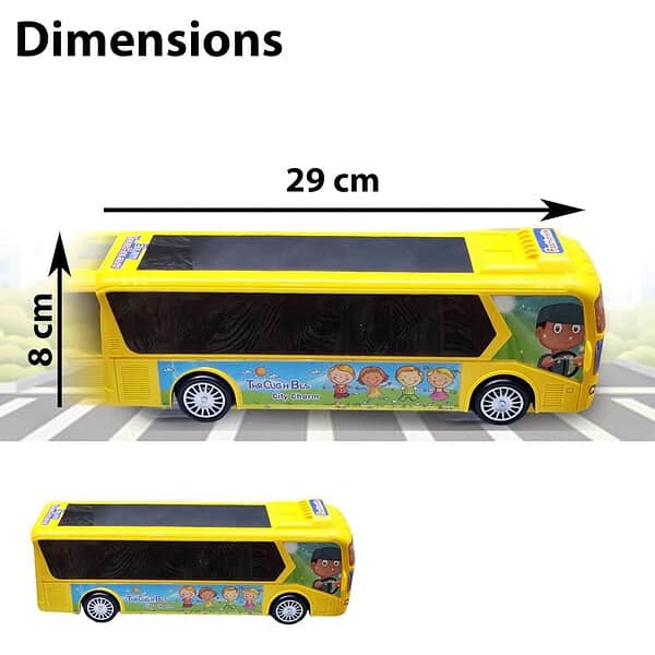 Fun Blast City Bus Toy for Kids b - LXINDIA.COM