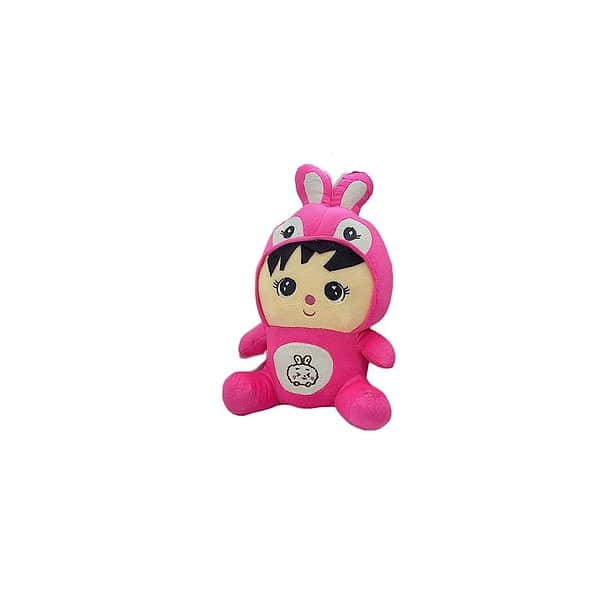 Fun4You Super Soft Plush Boy Doll with Bunny Cap 3 - LXINDIA.COM