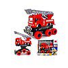 FunBlast 6 Wheel Drive Friction Powered Fire Rescue Truck - LXINDIA.COM