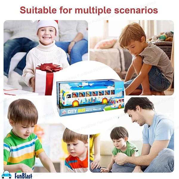 FunBlast City Bus Toy for Kids C - LXINDIA.COM