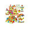 FunBlast DIY Plastic Building Blocks for Kids 120 Blocks with 22 Wheels - LXINDIA.COM