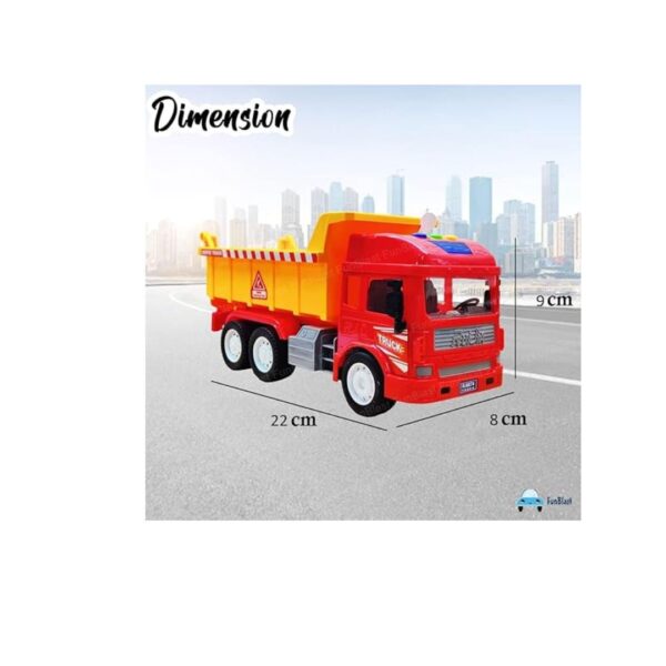 FunBlast Dumper Truck Toy Pull Back Vehicles Dumper A - LXINDIA.COM