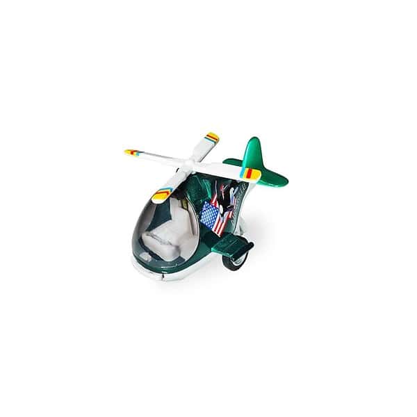 FunBlast Helicopter Toy for Kids Friction Powered Metal Helicopter Green - LXINDIA.COM