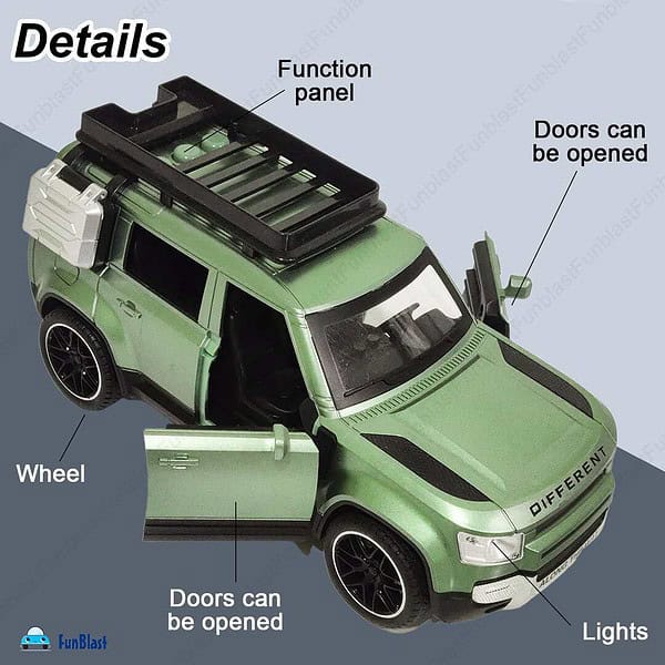 FunBlast Off Road Jeep Toy for KidsGreen a 2 - LXINDIA.COM