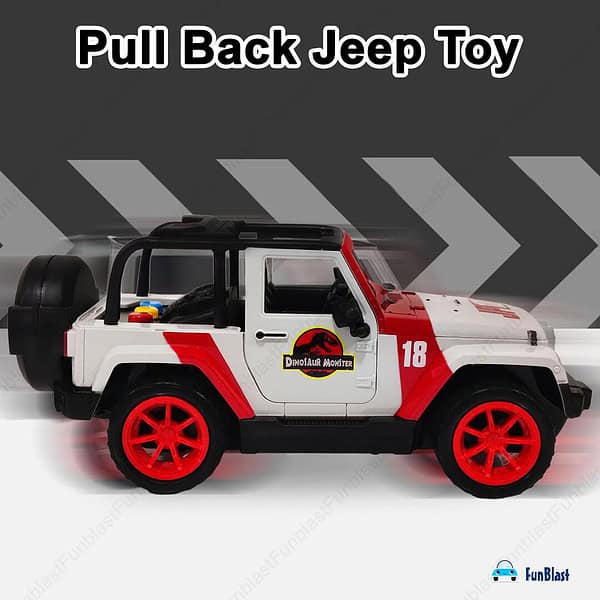 FunBlast Off Road Jeep Toy for KidsRed B - LXINDIA.COM