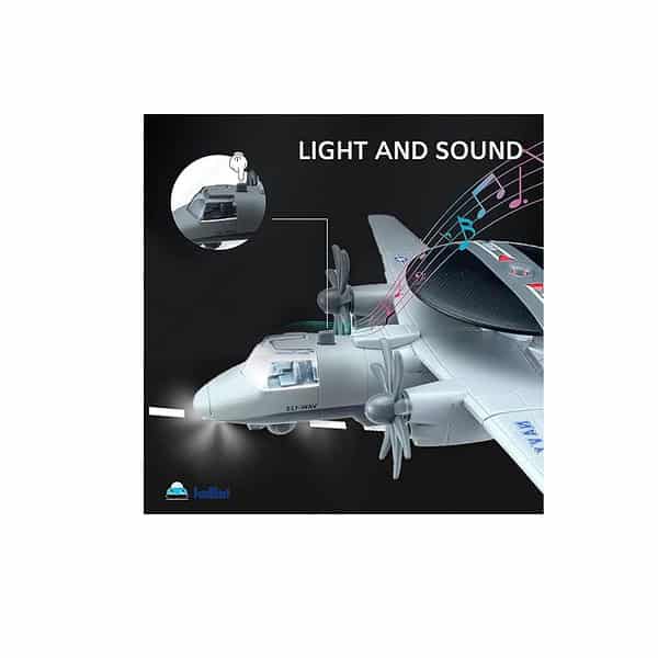 FunBlast Sonic Radar Jet Airplane Toy with Light and Sound A - LXINDIA.COM