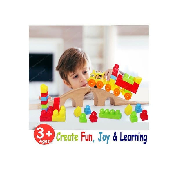 FunBlast Train Engine Building Blocks for Kids 1 - LXINDIA.COM