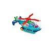 FunBlast Transparent Electric Pull Back Friction Power 3D Musical Helicopter - LXINDIA.COM