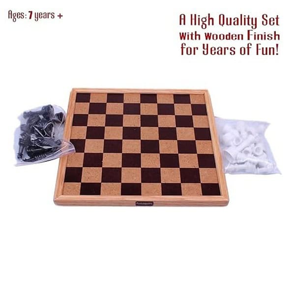 Funskool Games Chess Set With Wooden Finish 2 - LXINDIA.COM