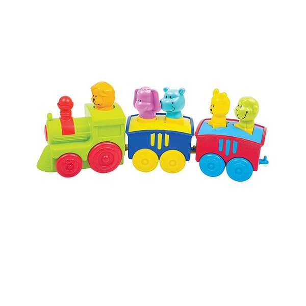 Funskool Giggles Animal Pull along Toy Train - LXINDIA.COM