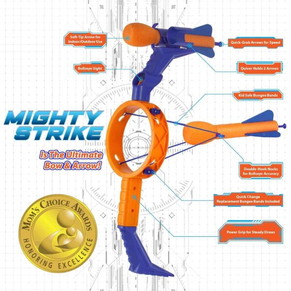 Funwares Mighty Ring Strike Kids Bow and Arrow A - LXINDIA.COM