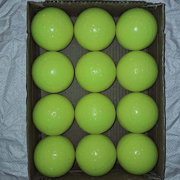 GDON Field Hockey Truf Hollow Practice Match Balls Pack of 12 Neon - LXINDIA.COM