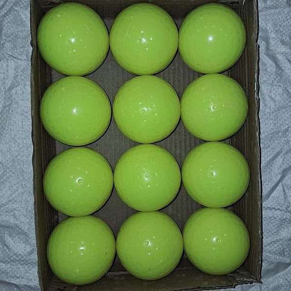 GDON Field Hockey Truf Hollow Practice Match Balls Pack of 12 Neon 1 - LXINDIA.COM