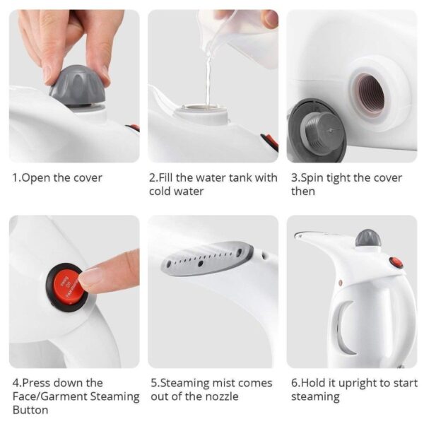 GION Clothes and Facial Vaporizer Steamer for Facial2 - LXINDIA.COM