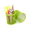 GLUN Metal Net Pen and Pencil Holder Green Pack of 2 - LXINDIA.COM