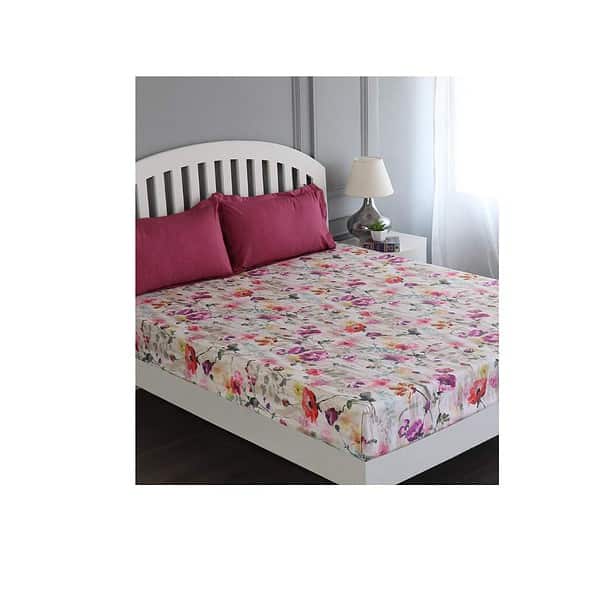 GM Luxury Home Decor Cotton Double Bedsheet - LXINDIA.COM