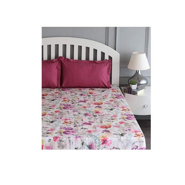 GM Luxury Home Decor Cotton Double Bedsheet a - LXINDIA.COM