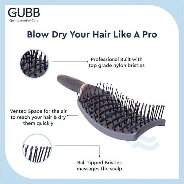 GUBB Elite Range Vented Hair Brush1 - LXINDIA.COM