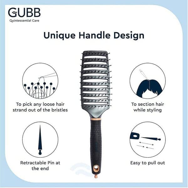 GUBB Elite Range Vented Hair Brush2 - LXINDIA.COM