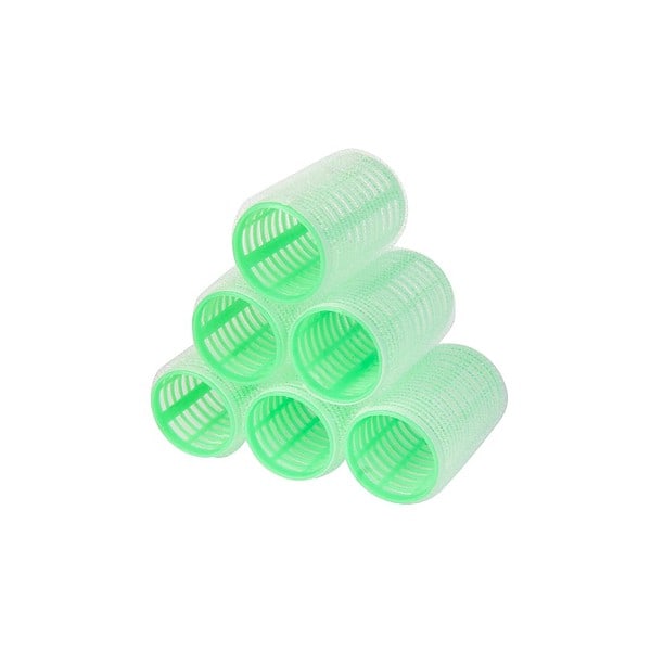 GUBB Hair Roller Curlers Set of 6 PACK OF 1 Green - LXINDIA.COM