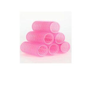 GUBB Hair Roller Curlers Set of 6 PACK OF 1 Pink - LXINDIA.COM