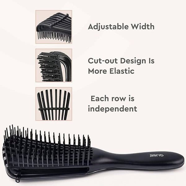 GUBB Paddle Detangling Hair Brush for Adults and Kids2 - LXINDIA.COM