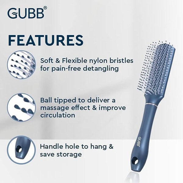 GUBB Styling Hair Brush For Men Women2 - LXINDIA.COM