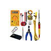 GUNK Solder Iron kit Multimeter Wire cutter Iron Stand Soldering Paste Soldering Wire Tweezer 8 In 1 Combo - LXINDIA.COM