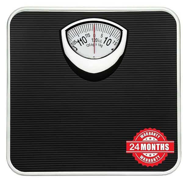 GVC Analogue Personal Health Check Up Fitness Weighing Scale Black 2 - LXINDIA.COM