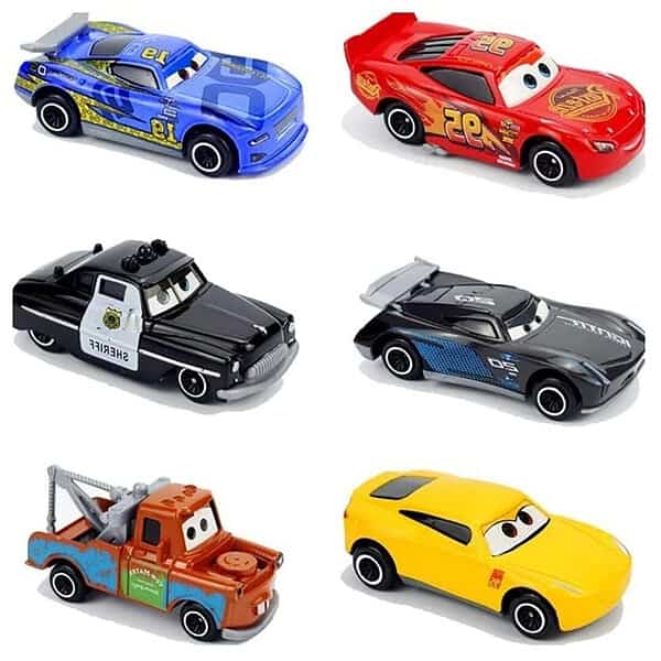 Galaxy Hi Tech Mini Metal Die Cast Car Set Of 6 Toy cars B - LXINDIA.COM