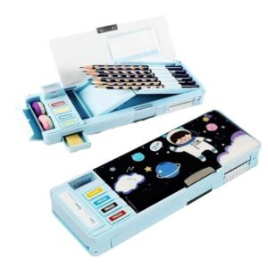 Galaxy Hi Tech Space Compass Box Multifunctional Pencil Box for Kids - LXINDIA.COM