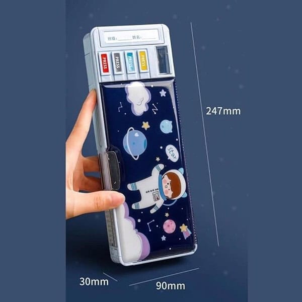 Galaxy Hi Tech Space Compass Box Multifunctional Pencil Box for Kids3 - LXINDIA.COM