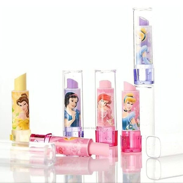 Gamins Gadgets Non Toxic Princess Lipstick Shape Erasers Set of 6 - LXINDIA.COM