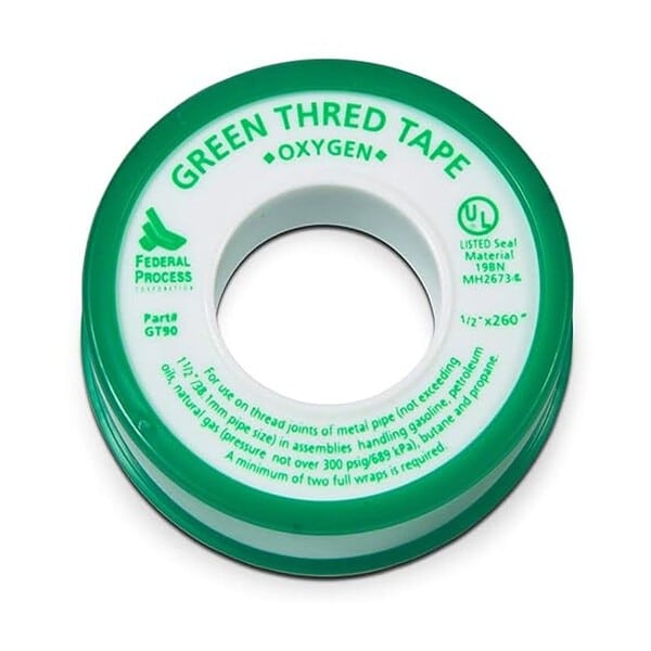 Gasoila Green High Density PTFE Thred Tape Roll Pack of 24 - LXINDIA.COM