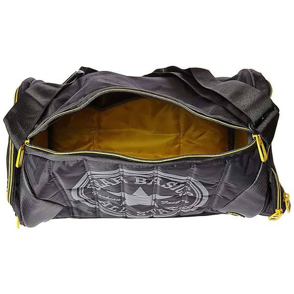 Gear Polyester 23cms Black and Yellow Travel Duffle 3 - LXINDIA.COM