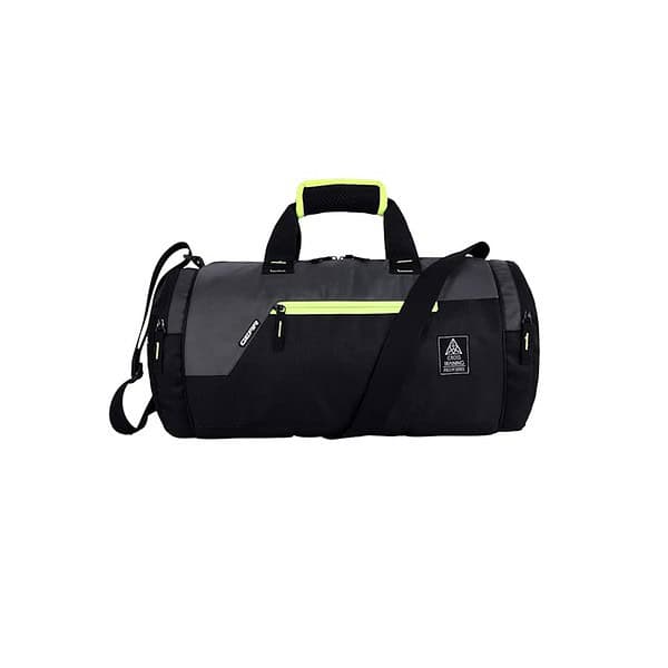 Gear Polyester Cross Training 26LGym Bag Black Grey - LXINDIA.COM