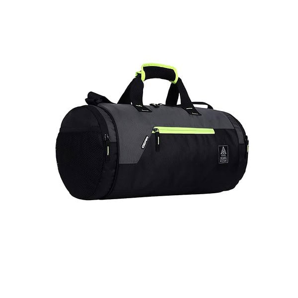 Gear Polyester Cross Training 26LGym Bag Black Grey 2 - LXINDIA.COM