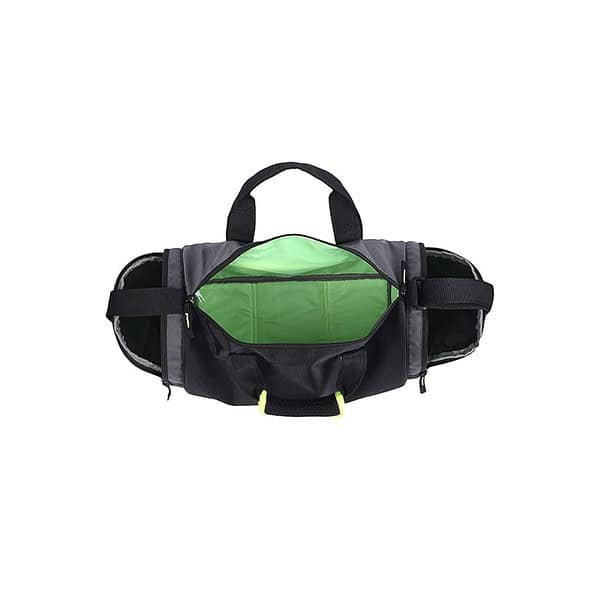 Gear Polyester Cross Training 26LGym Bag Black Grey 3 - LXINDIA.COM