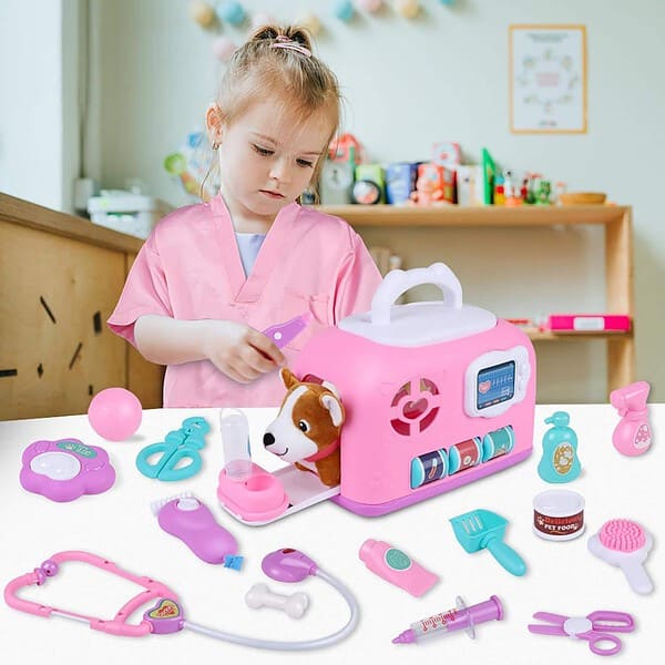 Gifts2U Pet Care Cage and Vet Clinic Doctor Set for Kids 03 min - LXINDIA.COM