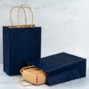 Gitanjali Paper Curves Gift Paper Bag Blue Color - LXINDIA.COM