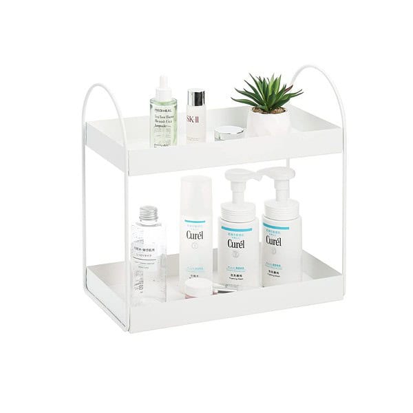 Go Hooked 2 Tier Standing Rack Bathroom Countertop Organizer a - LXINDIA.COM