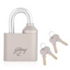 Godrej Locking Solutions And Systems Dual Access 60 Mm 4 Keys Padlock for Main Door Silver Finish - LXINDIA.COM